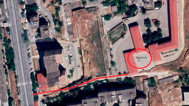 Xətai: Gəncə prospektində uçurumun yanından keçən yol