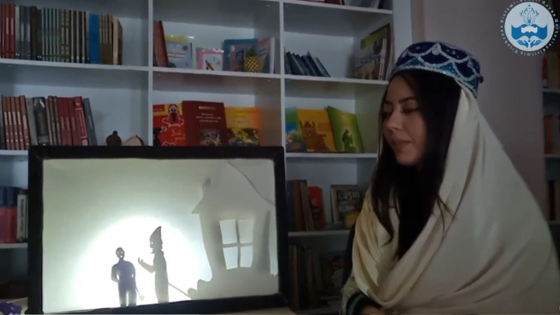 Səbail rayonu Mərkəzi Kitabxanasında tezliklə Kölgələr teatrı üslubunda tamaşa göstəriləcək