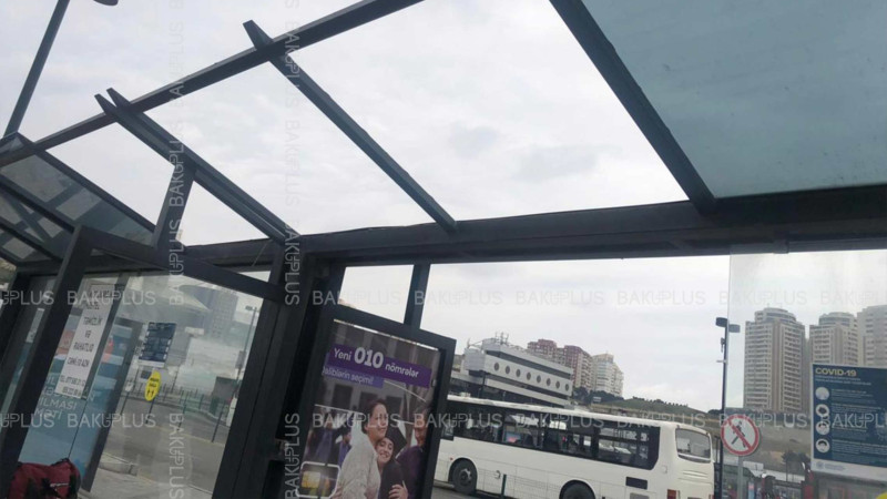 Avtovağzalda quraşdırılan dayanacaqlardan istifadə etmək mümkün olmur