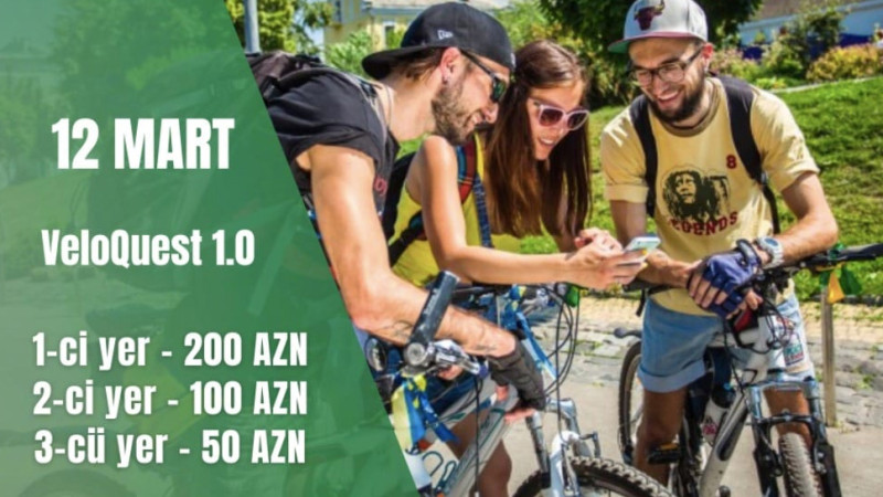 Bakıda Velosiped sevərlər üçün kvest keçiriləcək