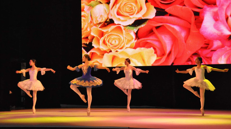 Bakı Xoreoqrafiya Akademiyasının tələbələri tamaşa təqdim ediblər