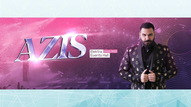 Azis bu tarixdə Bakıda konsert verəcək