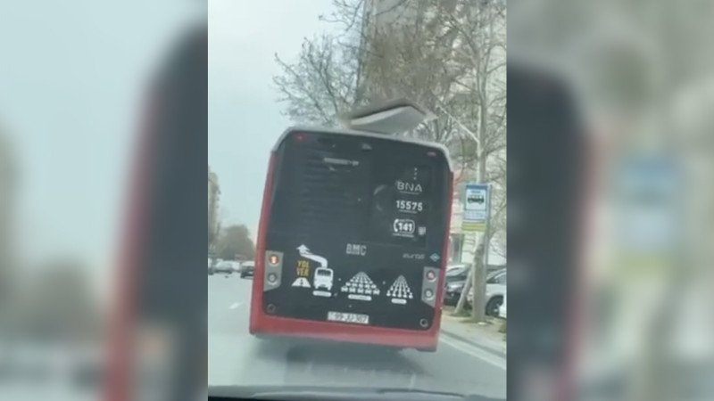 “BakuBus”-da baş vermiş təhlükəli vəziyyətlə əlaqədar açıqlama verilib