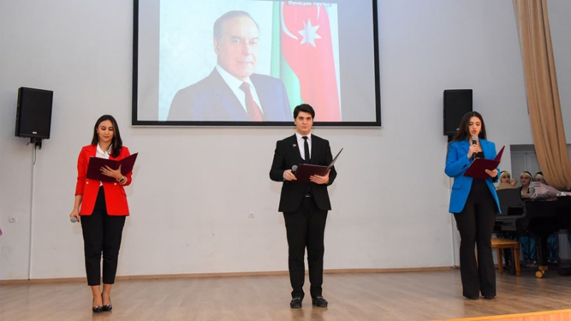 Dillər Universiteti Ümummilli Lider Heydər Əliyevə həsr olunmuş inşa müsabiqəsinə start verib