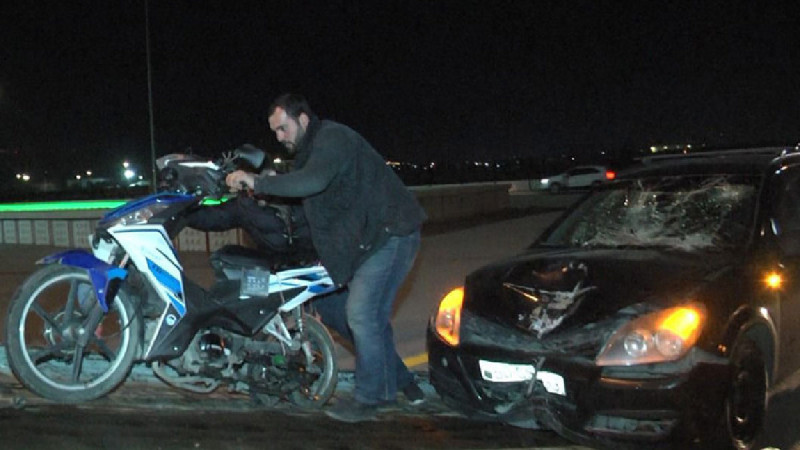 Sabunçu rayonunda motosikletçi qəzada dünyasını dəyişib