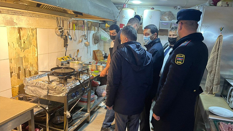 Səbail rayonunda ictimai iaşə obyektlərində reydlər keçirilir