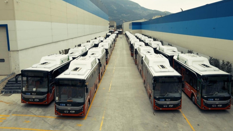 Bakıda Türkiyədən gətirilən sərnişin avtobuslarının sayı artıb