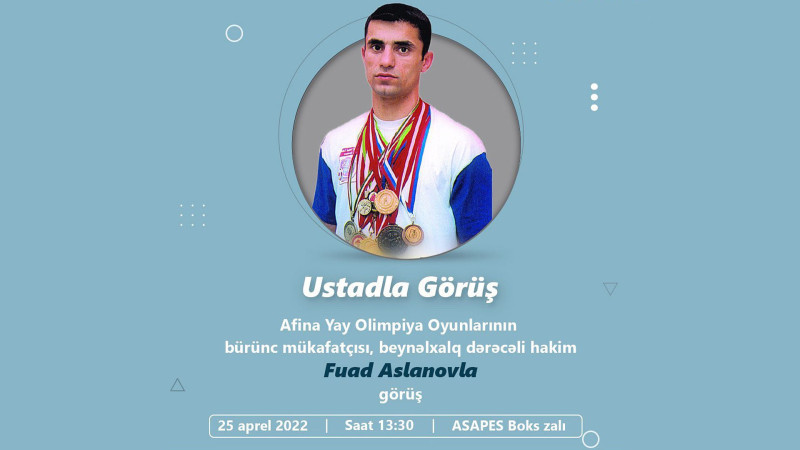 Bakıda Afina Yay Olimpiya Oyunlarının bürünc mükafatçısı ilə görüş keçiriləcək