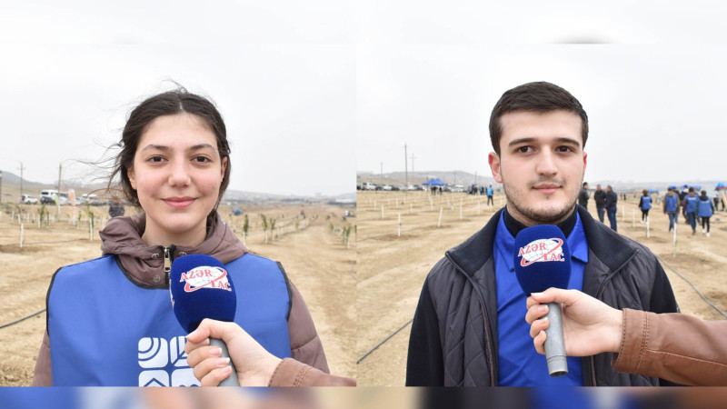 Xocəsəndə “Yaşıl Marafon 2022” kampaniyasına könüllülər də qoşulub