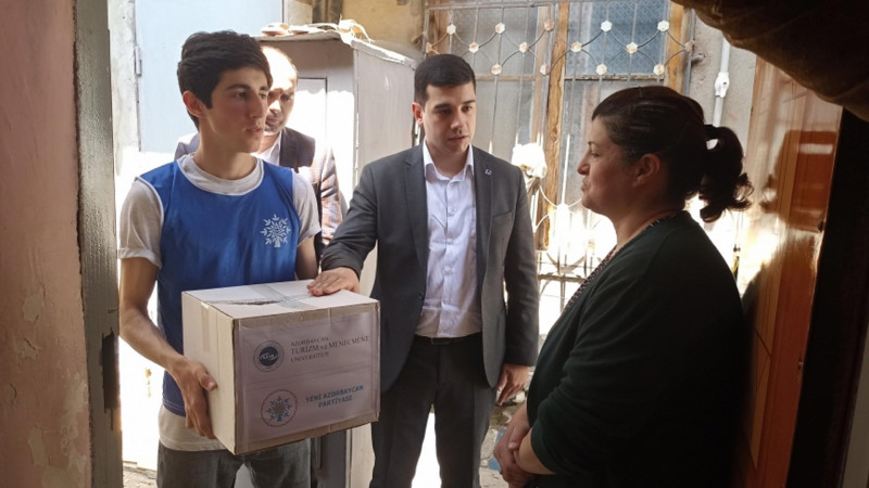 Bakıda humanitar yardım aksiyasına başlanılıb