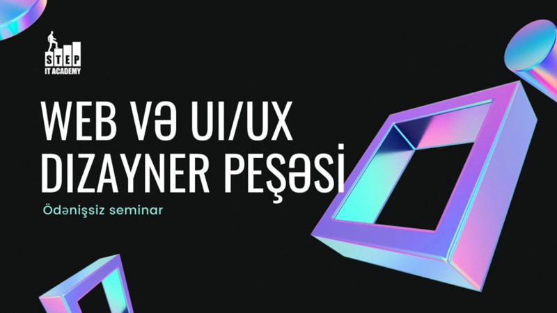 Bakıda ödənişsiz Veb-dizayner seminarı keçiriləcək