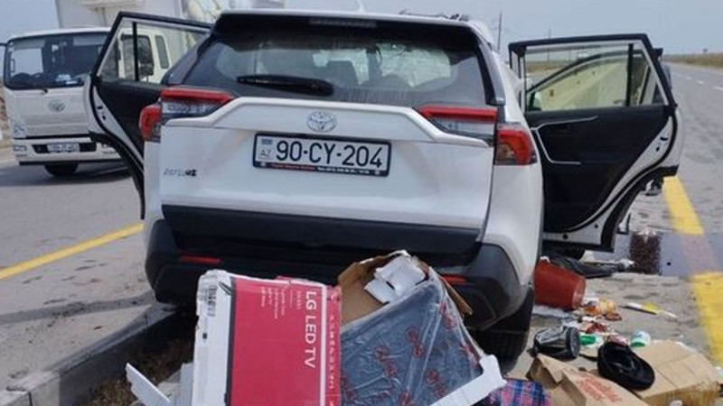 Kürdəmirdə faciəvi yol qəzası: Bakı sakinləri olan ər və arvad yerindəcə keçinib