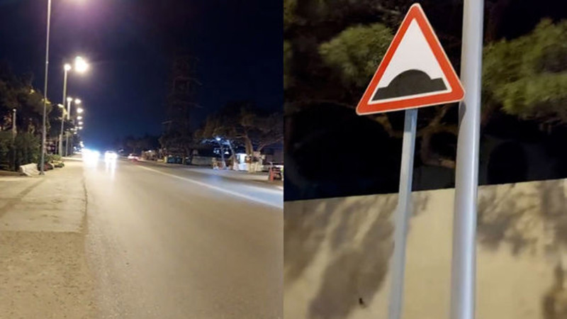Paytaxtda yol nişanı quraşdırılıb: nişanı sürücülərdən başqa hər kəs görür - YENİLƏNİB