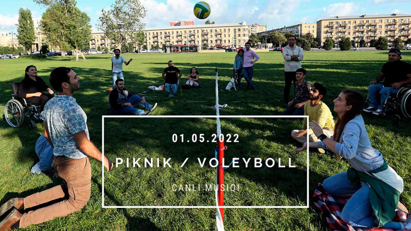 Bakıda inklüziv voleybol oyunu və piknik keçiriləcək