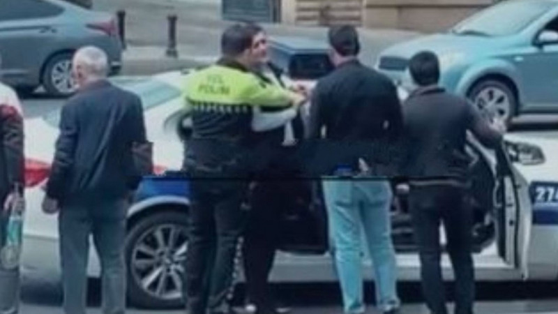 Bakıda polisin əmrinə tabe olmayan sürücüdə narkotik tapılıb