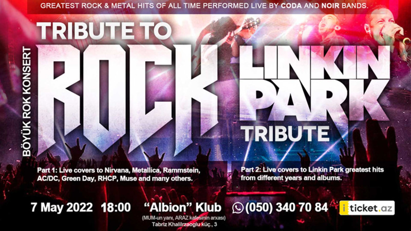 Bakıda 2 hissədən ibarət böyük rok konserti keçiriləcək