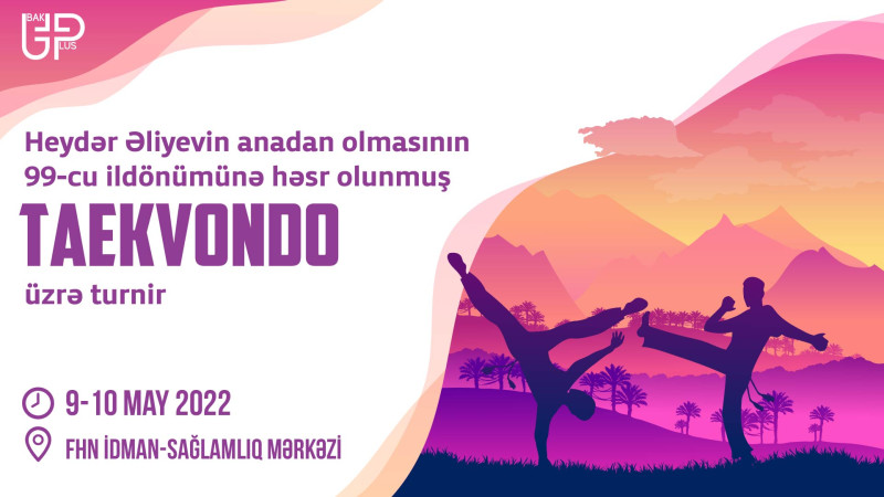 Bakıda taekvondo üzrə yarış keçiriləcək