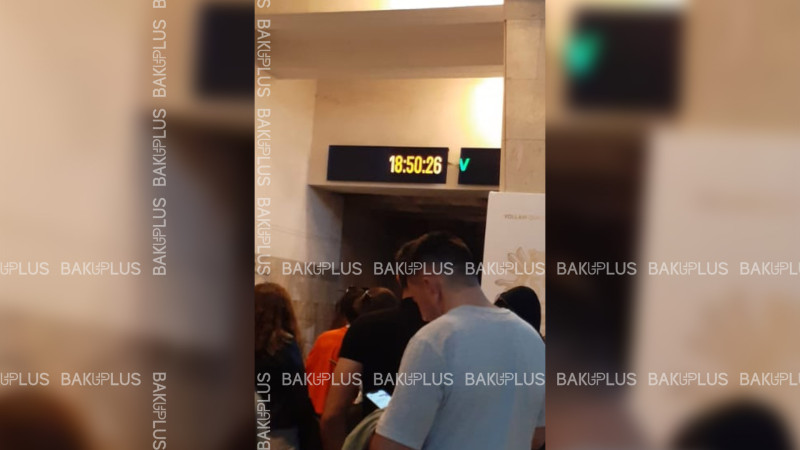 Bakı metrosunda yaranmış nasazlıq aradan qaldırılıb