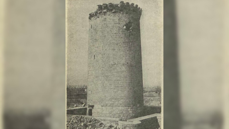 800 ildən çox yaşı olan Dairəvi Mərdəkan qalası