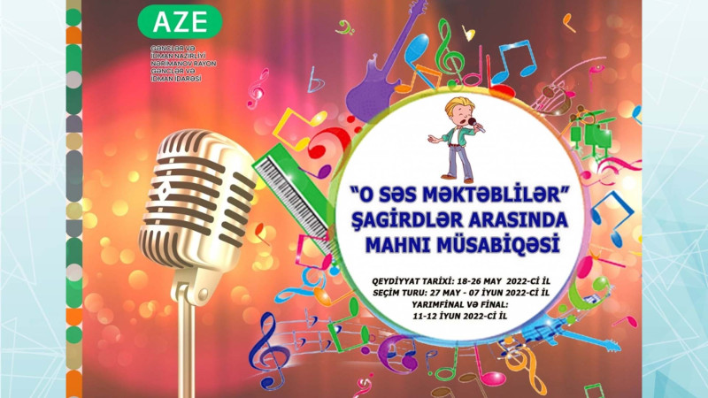 Nərimanov rayonunda məktəblilər arasında daha bir müsabiqəyə start verilir