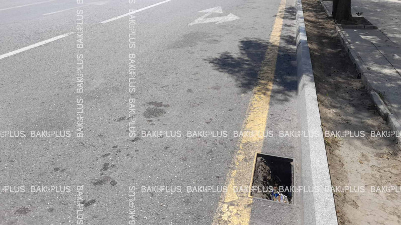 Bakıda kanalizasiya quyularının qapaqları və yağış barmaqlıqları oğurlanır
