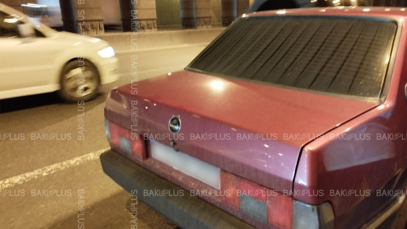 Moskva prospektində qəza baş verib