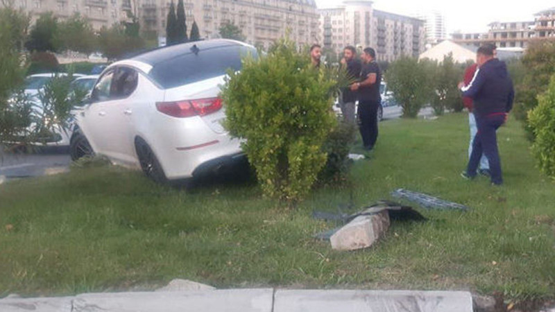 Xətai rayonunda yol qəzası baş verib