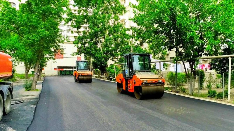 Sabunçu: Bakıxanov qəsəbəsində 4 küçədə təmir işləri aparılır