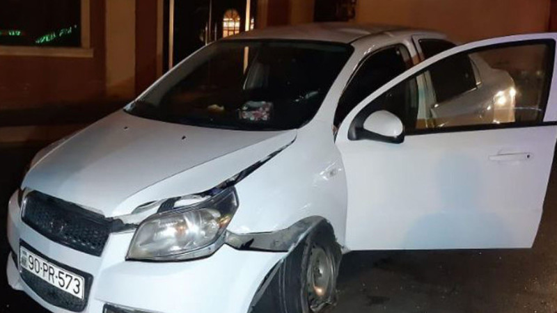 Nəsimi rayonunda yol qəzası baş verib
