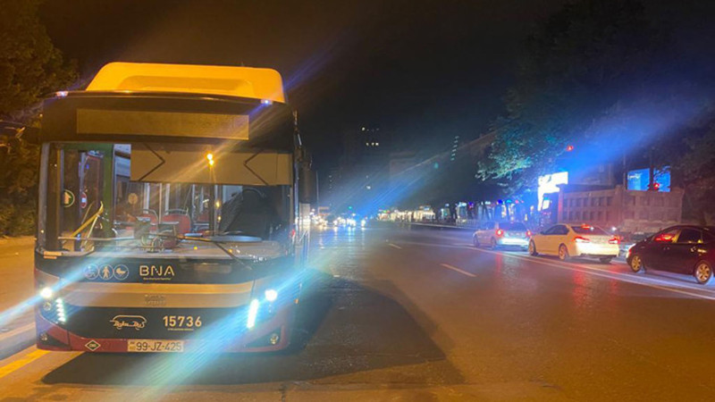 Nərimanov: “BakuBus”-ın avtobusu piyadanı vurub