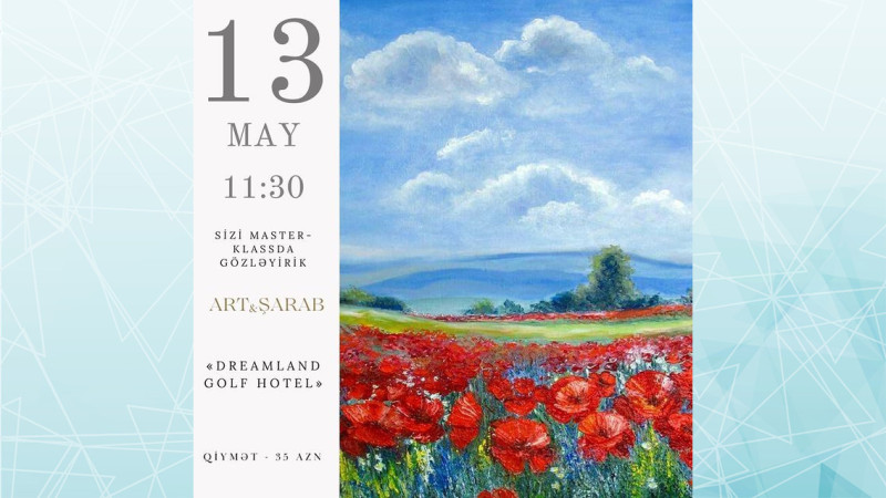 Bakıda yerləşən qolf klubunda rəsm üzrə master-klas keçiriləcək