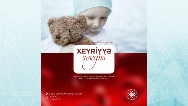 “ASAN” xidmət mərkəzlərində xeyriyyə sərgisi keçiriləcək