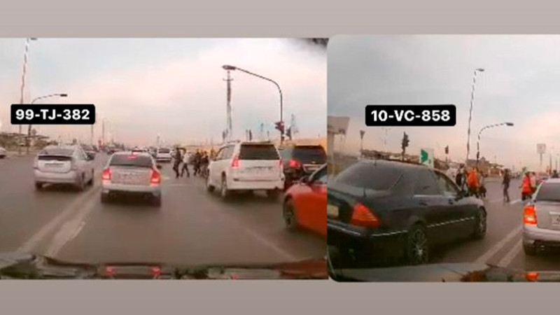 Bakıda 2 avtomobil 300 manat - 8 ballıq qayda pozdu