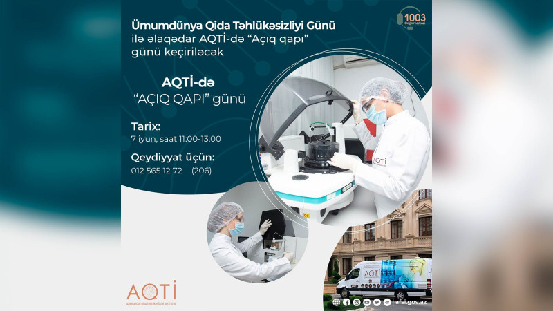 Qida Təhlükəszliyi Agentliyinin “açıq qapı” layihəsi davam edir