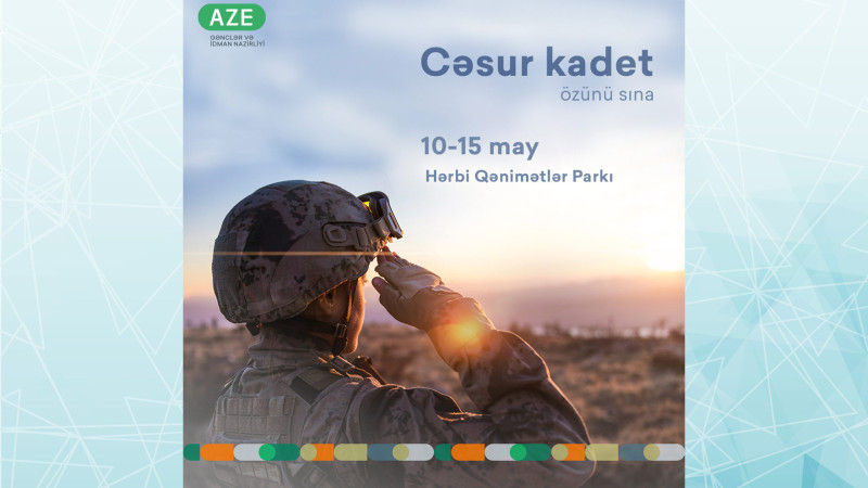 Bakıda hər kəsin iştirak edə biləcəyi hərbi tədbir keçiriləcək