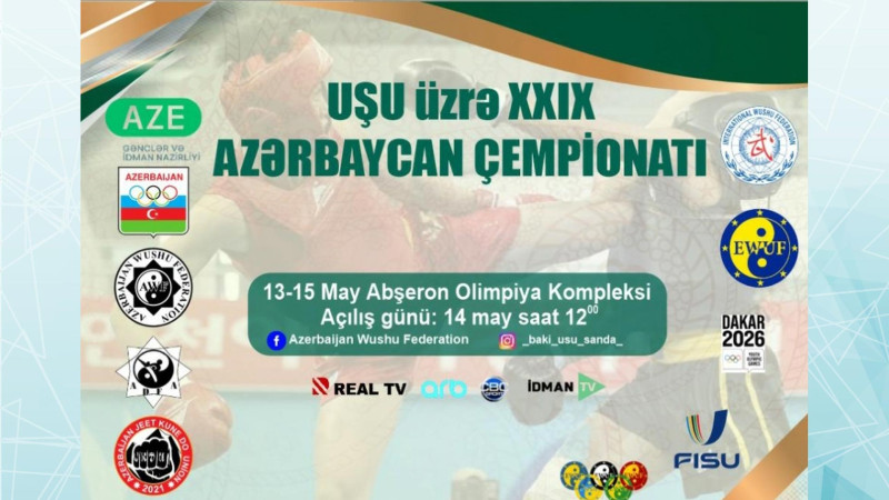 Bakıda uşu üzrə XXIX Azərbaycan çempionatına start veriləcək