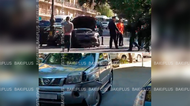 Yasamal: Ələsgər Ələkbərov küçəsində avtoqəza baş verib