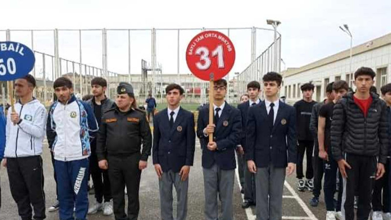Paytaxt məktəbliləri arasında keçirilən yarışın qalibləri bəlli olub