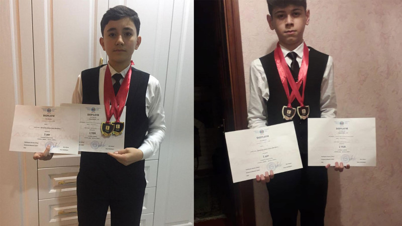 13 nömrəli uşaq musiqi məktəbinin şagirdləri müsabiqədə uğur qazanıblar