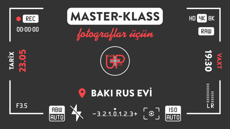 Bakı Rus Evində fotoqraflar üçün master-klas keçiriləcək
