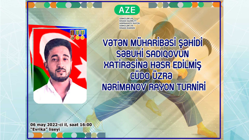 Nərimanovda cüdo üzrə turnir təşkil olunacaq