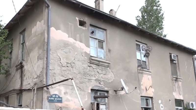 Xətai: Ramiz Quliyev küçəsində yerləşən yataqxana 72 ildir təmir olunmur