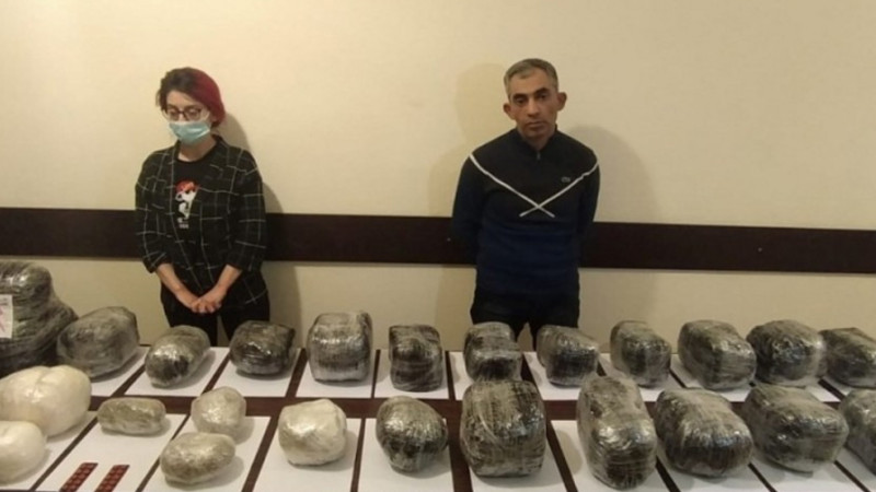 İrandan Füzuli rayonuna narkotik keçirmək istəyən paytaxt sakini tutulub
