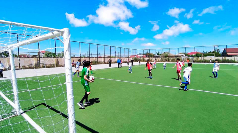 Bakıda 2009-2010 təvəllüdlü məktəblilər arasında mini-futbol üzrə turnir keçirilib