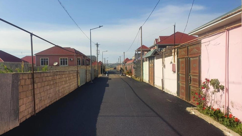 Suraxanı rayonunda abadlıq işləri davam edir