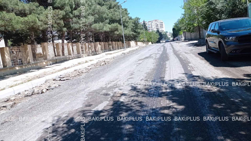 Bakıda daha bir küçə asfaltlanır
