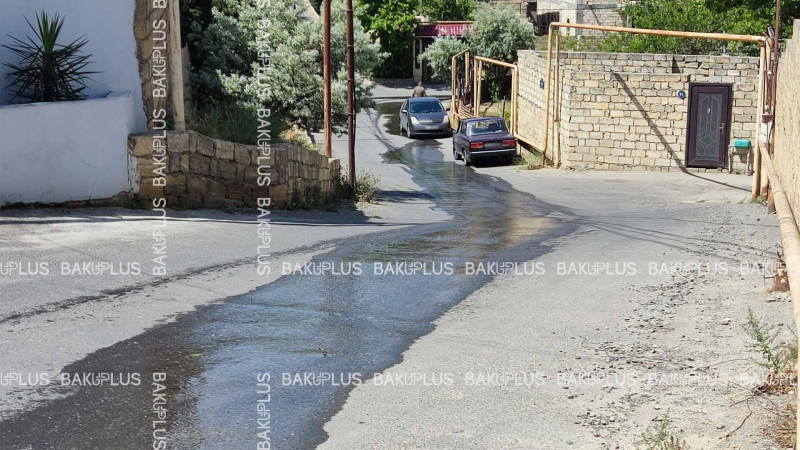 Badamdarda içməli su problemi həll olunur