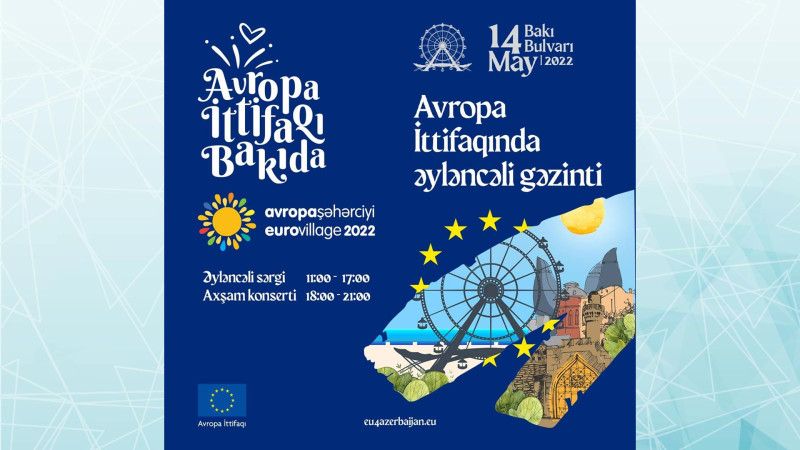 Avropa İttifaqı və ÜST Bakıda əyləncəli tədbir keçirəcəklər