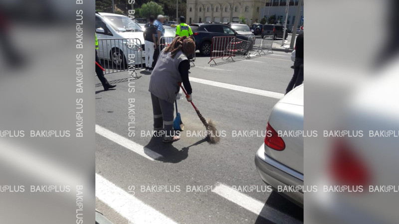 Səbail rayonunda avtomobillər toqquşub