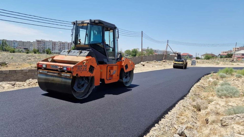 Vətən müharibəsi şəhidi Rüfət Əsgərovun ailə üzvlərinin yaşadığı küçə asfaltlanıb
